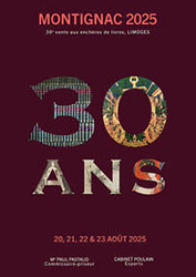 Vente aux encheres de livres Montignac-Lascaux 2025