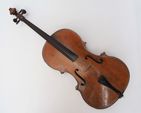 Violoncelle français du XIXème siècle 4/4, portant une étiquette ...