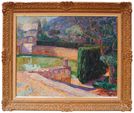 Léon DETROY (1857-1955)
Le Bassin, Villa Massa à Menton vers 1905...