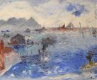 Jean FUSARO (né en 1925) Salerne Huile sur toile signée en bas à ...